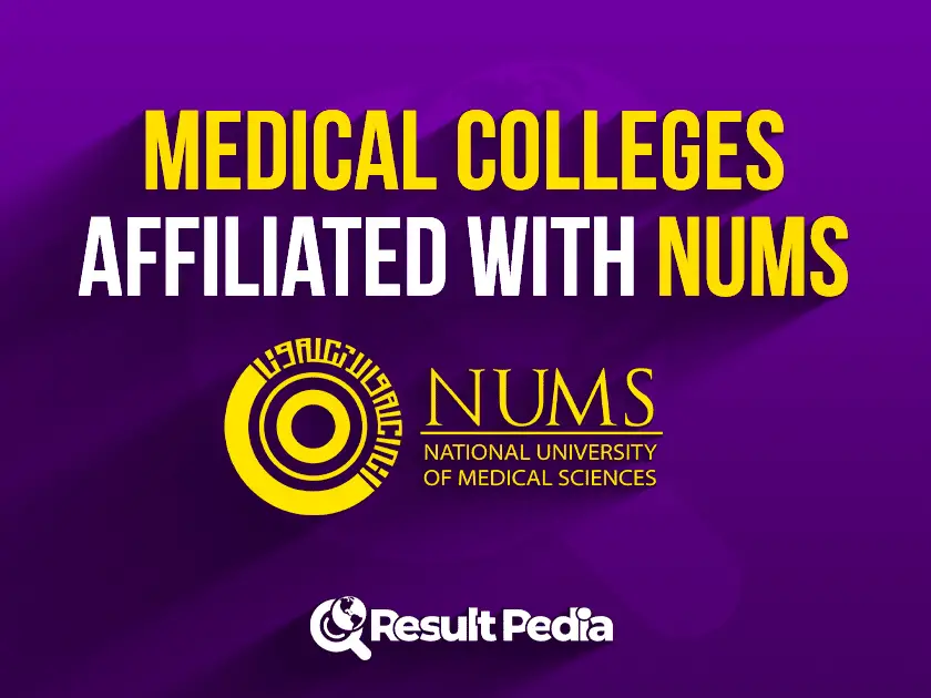 List Of Medical Colleges Affiliated With NUMS