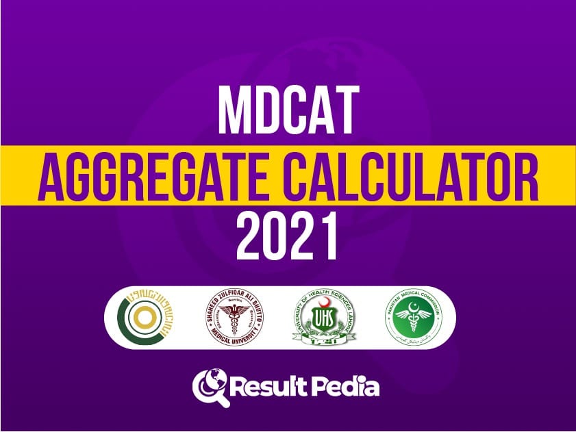 MDCAT aggregate calculator 2024