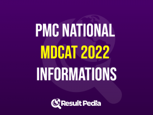 PMC National mdcat